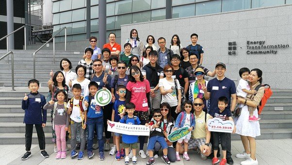 Group photo in the T-Park