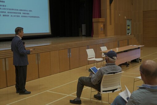 Mr. Andrew FUNG, Vice Chairman of the Foundation, participating the Education Forum