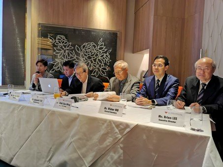 EF’s office bearers of 2018 & 2019 and Executive Director (first from right) at the Annual General Meeting