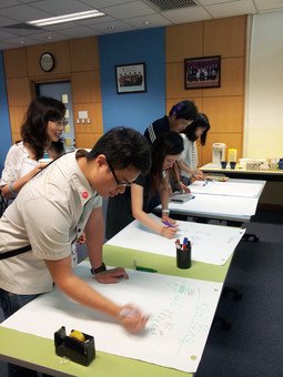 資深企業培訓顧問鮑慧兒女士於六月二日為導師舉行了計劃報告及分享會。