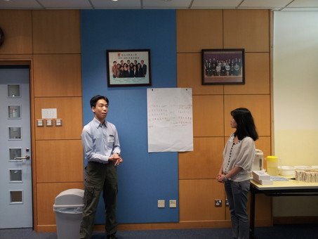 資深企業培訓顧問鮑慧兒女士於六月二日為導師舉行了計劃報告及分享會。