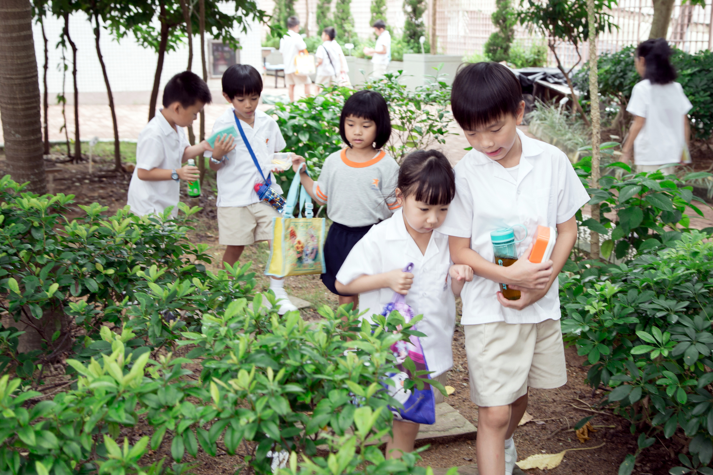 帶領同學認識校園