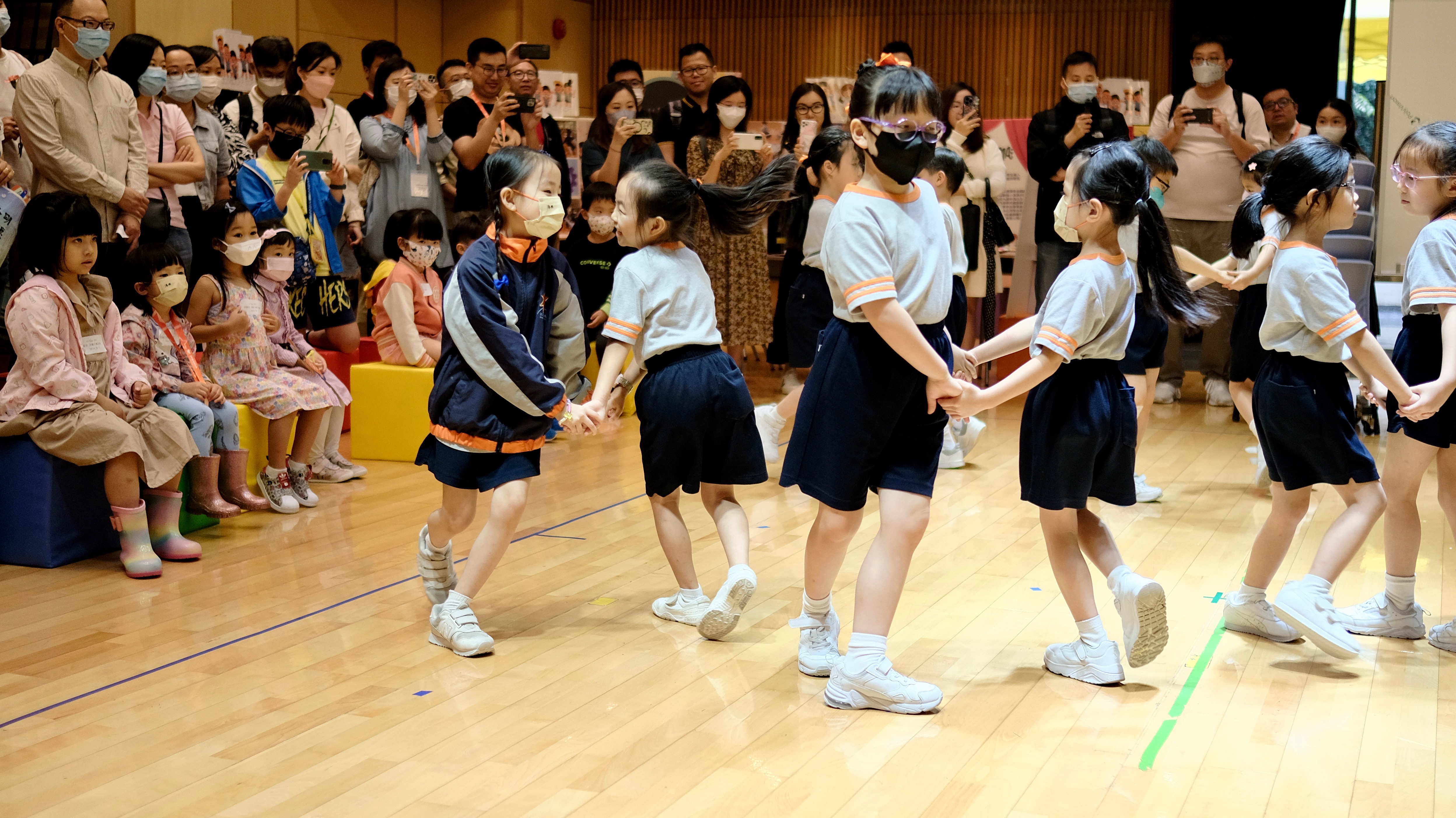 同學展示各種學習成果