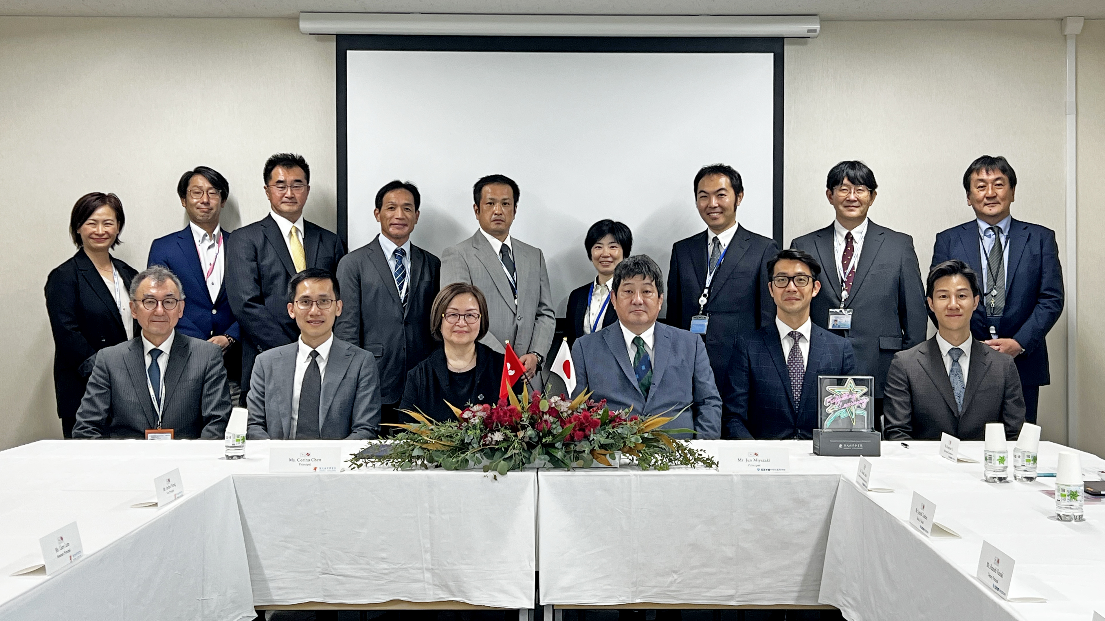 HKUGA College forms a partnership with Meikei High School